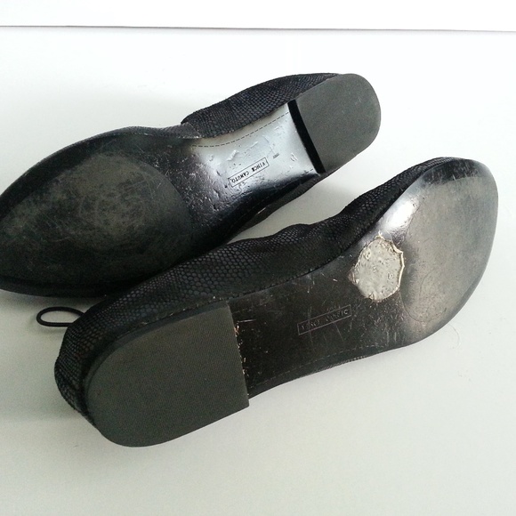 Vince Camuto | Jamilla black leather Flat size 8 - Picture 5 of 6